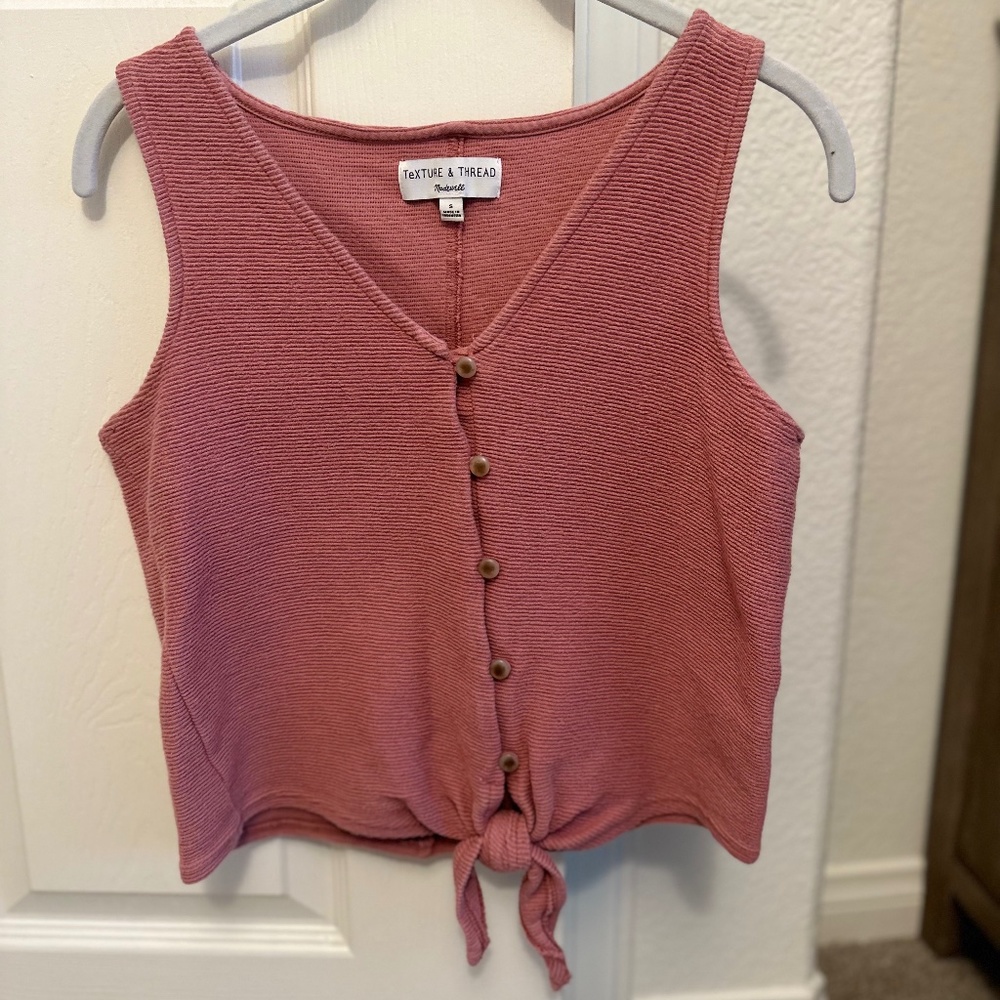 Madewell Texture and Thread Tank